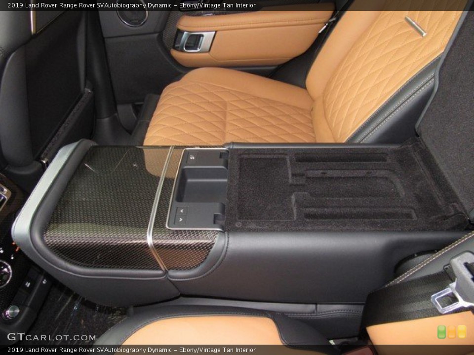 Ebony/Vintage Tan Interior Rear Seat for the 2019 Land Rover Range Rover SVAutobiography Dynamic #134148985