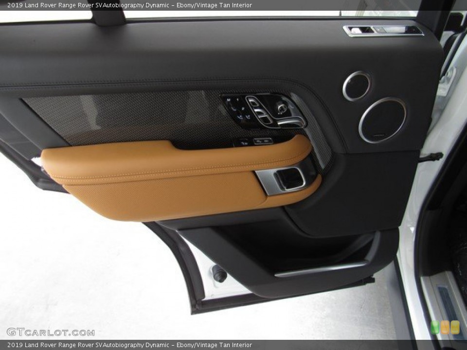 Ebony/Vintage Tan Interior Door Panel for the 2019 Land Rover Range Rover SVAutobiography Dynamic #134149237