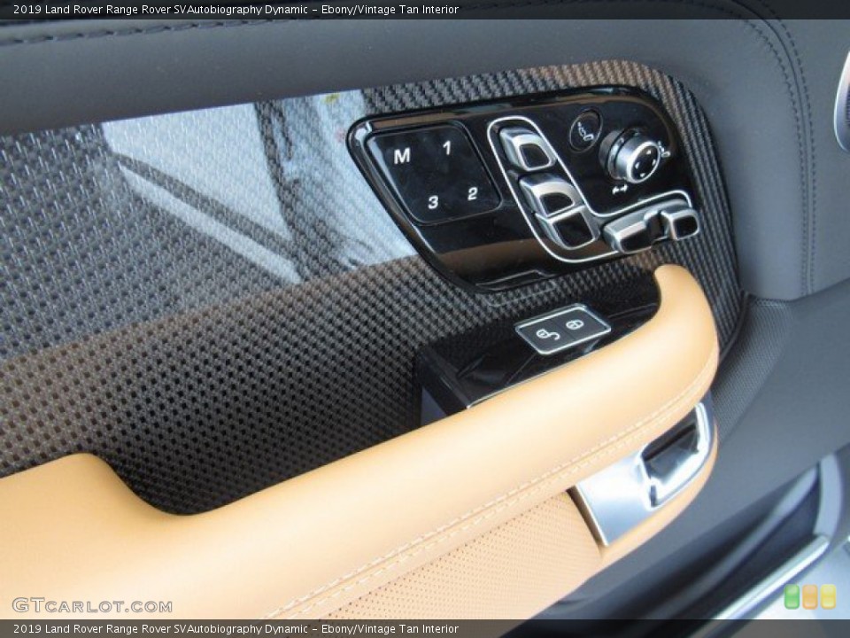 Ebony/Vintage Tan Interior Controls for the 2019 Land Rover Range Rover SVAutobiography Dynamic #134149279