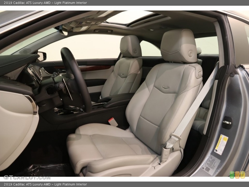 Light Platinum Interior Photo for the 2019 Cadillac ATS Luxury AWD #134152681