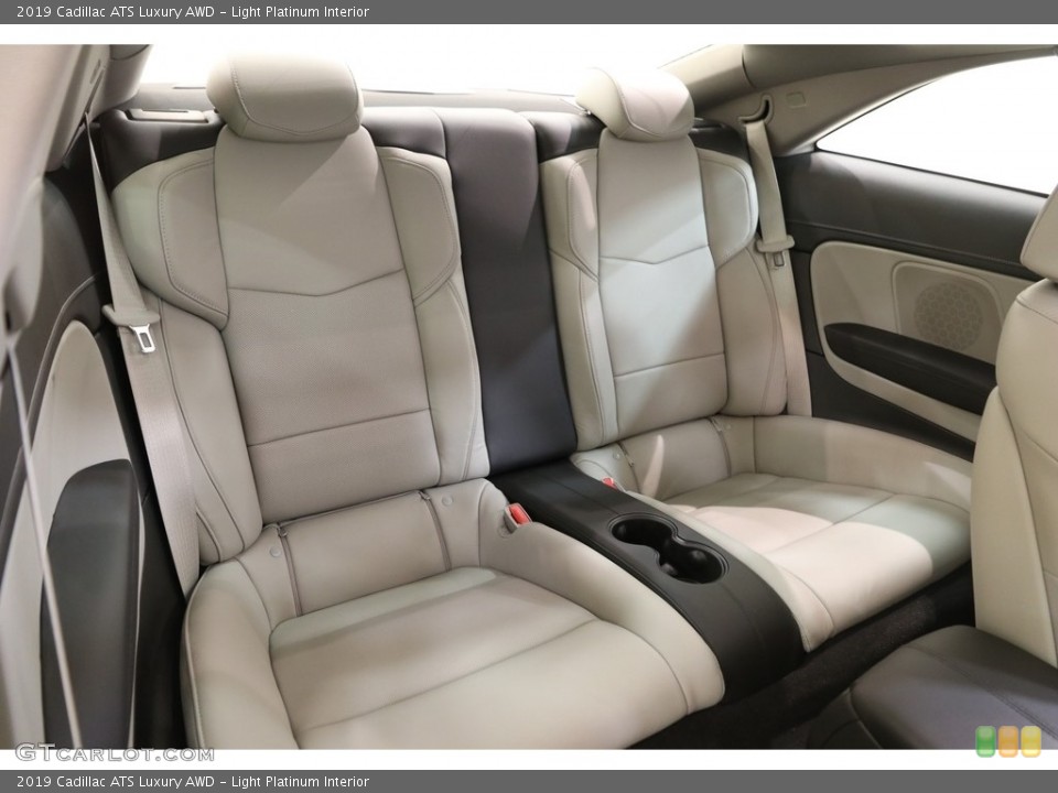 Light Platinum Interior Rear Seat for the 2019 Cadillac ATS Luxury AWD #134152891