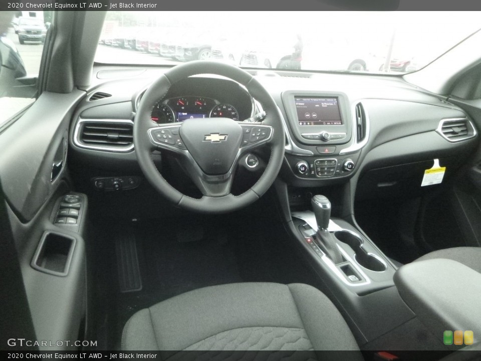 Jet Black Interior Dashboard for the 2020 Chevrolet Equinox LT AWD #134153053