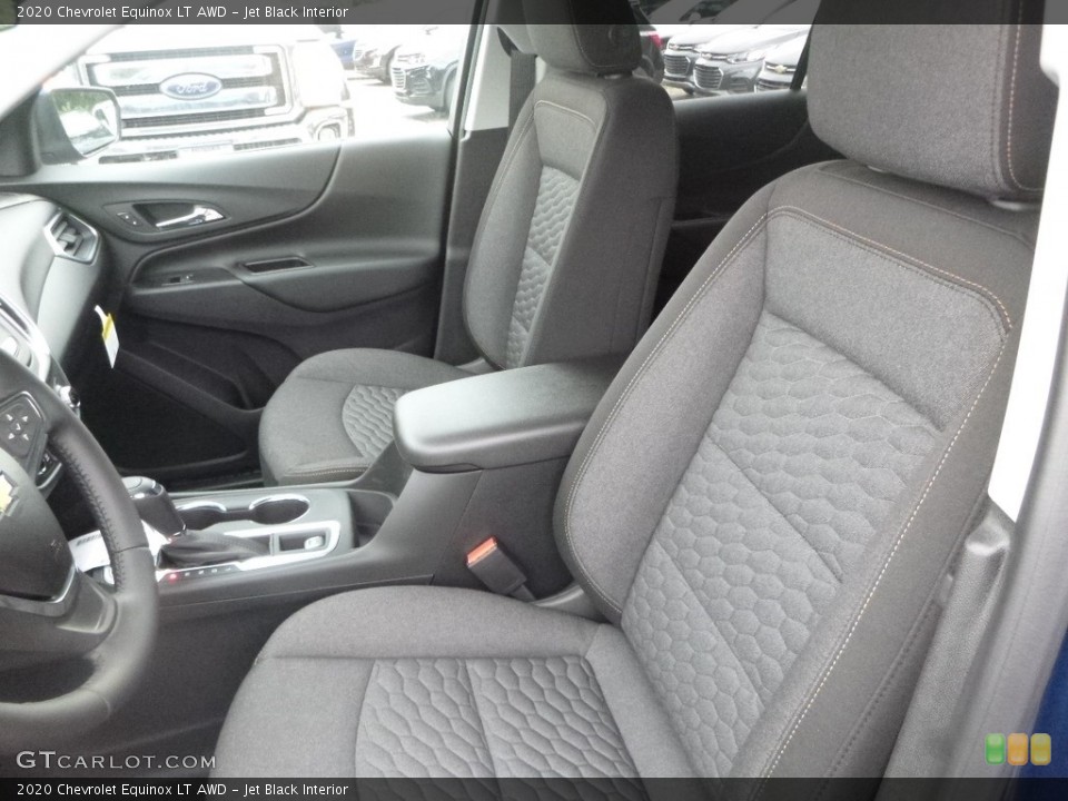 Jet Black Interior Front Seat for the 2020 Chevrolet Equinox LT AWD #134153089