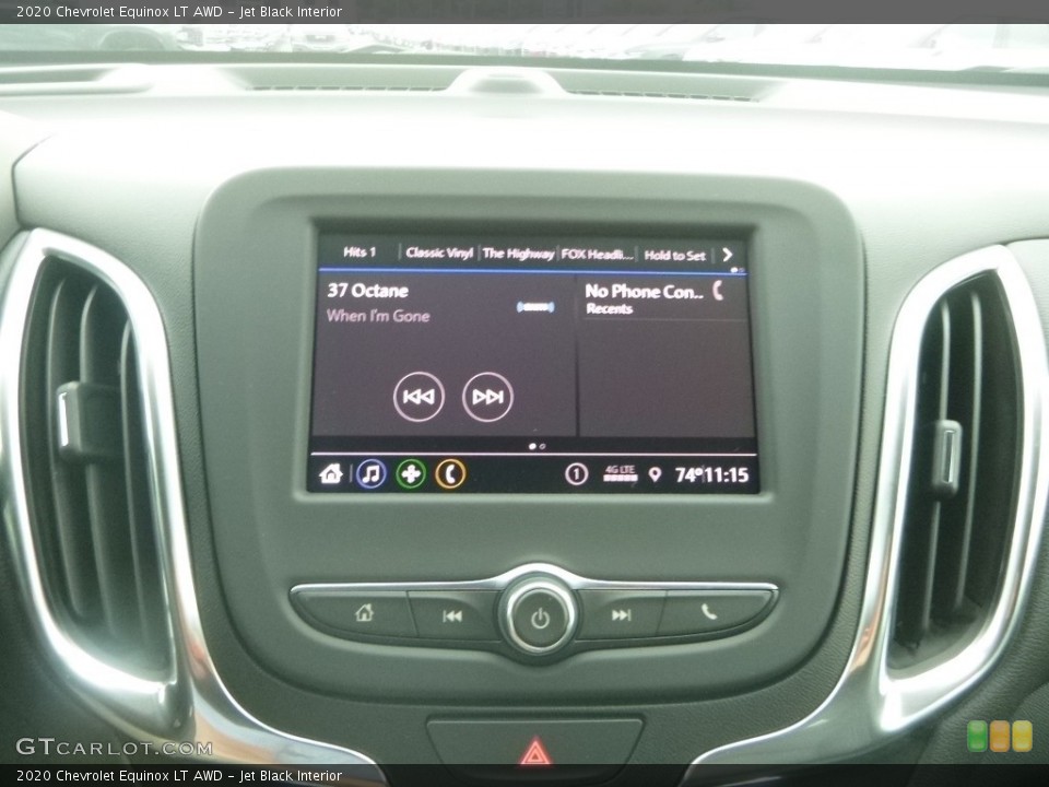 Jet Black Interior Controls for the 2020 Chevrolet Equinox LT AWD #134153119