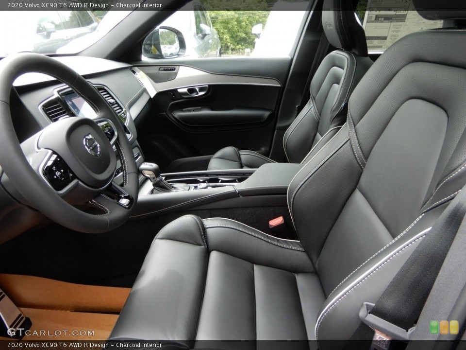 Charcoal Interior Photo for the 2020 Volvo XC90 T6 AWD R Design #134161437