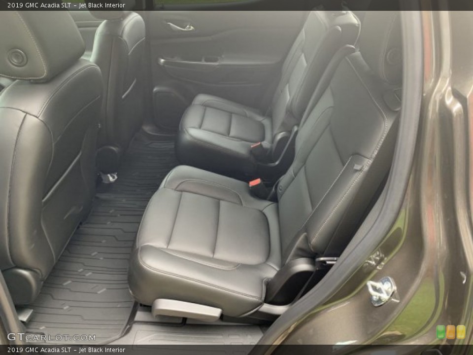 Jet Black Interior Rear Seat for the 2019 GMC Acadia SLT #134163135