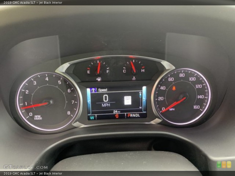 Jet Black Interior Gauges for the 2019 GMC Acadia SLT #134163207