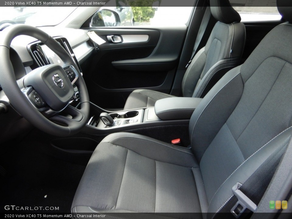 Charcoal Interior Front Seat for the 2020 Volvo XC40 T5 Momentum AWD #134163702
