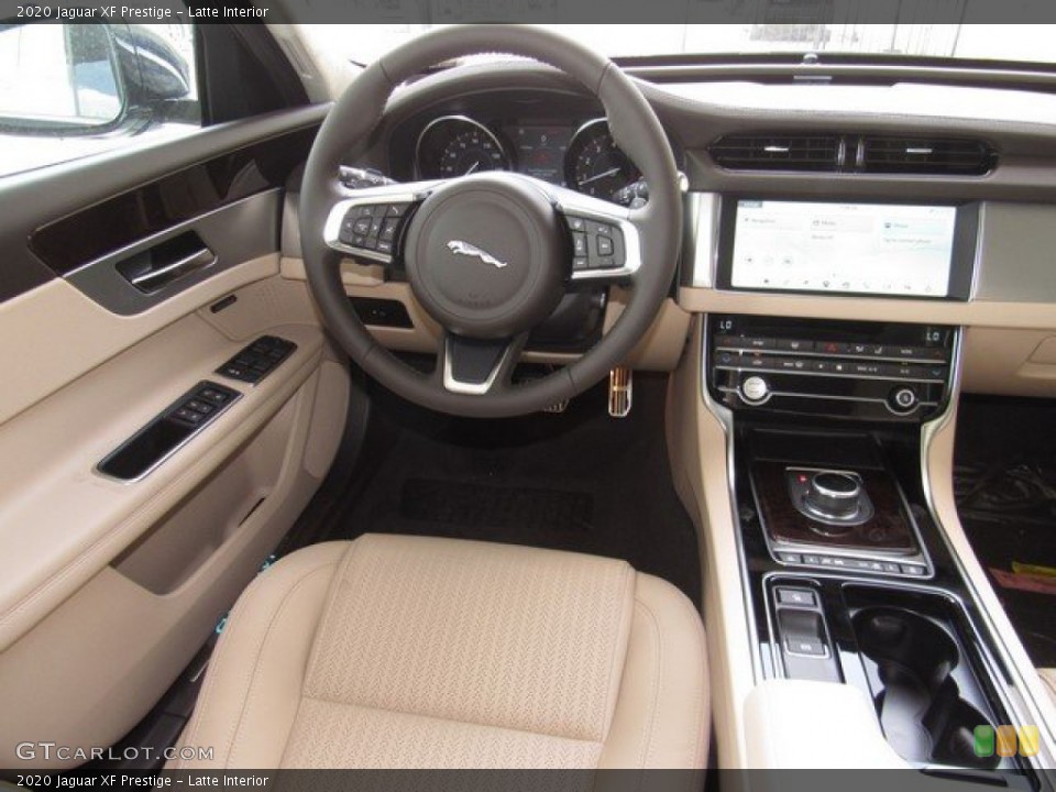 Latte Interior Dashboard for the 2020 Jaguar XF Prestige #134163990