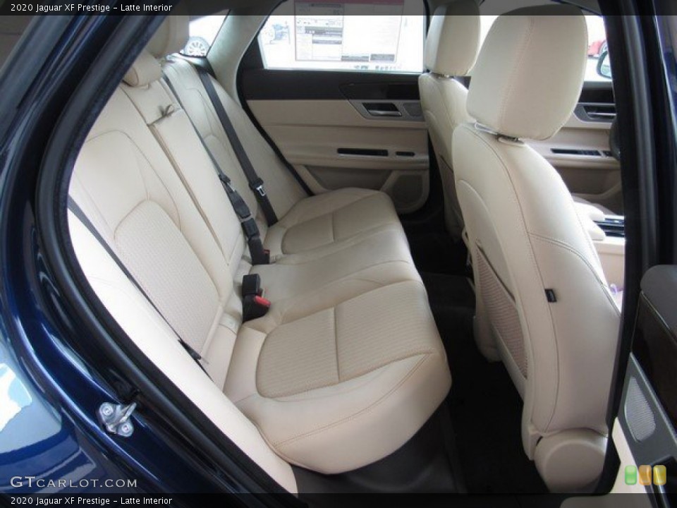 Latte Interior Rear Seat for the 2020 Jaguar XF Prestige #134164087