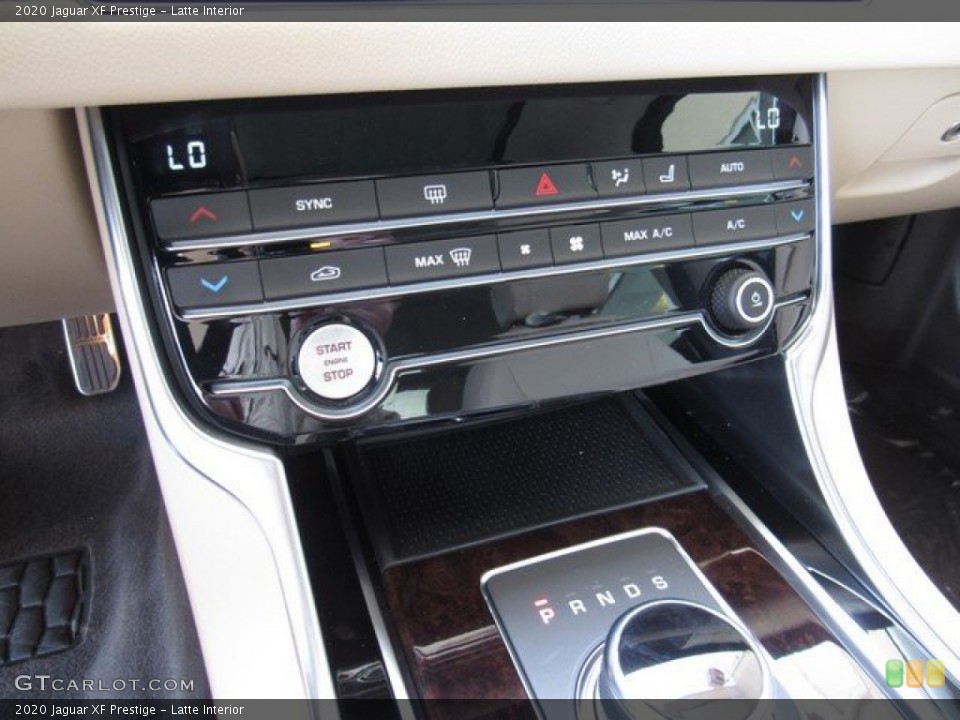 Latte Interior Controls for the 2020 Jaguar XF Prestige #134164434
