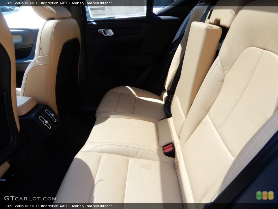 Amber/Charcoal Interior Rear Seat for the 2020 Volvo XC40 T5 Inscription AWD #134164875