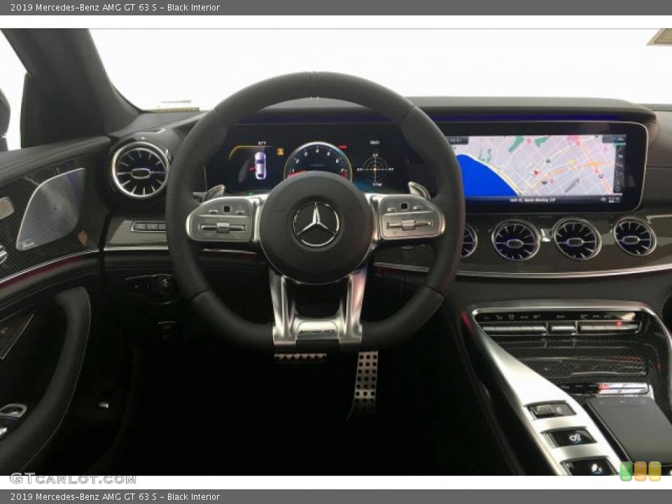 Black Interior Steering Wheel for the 2019 Mercedes-Benz AMG GT 63 S #134167179