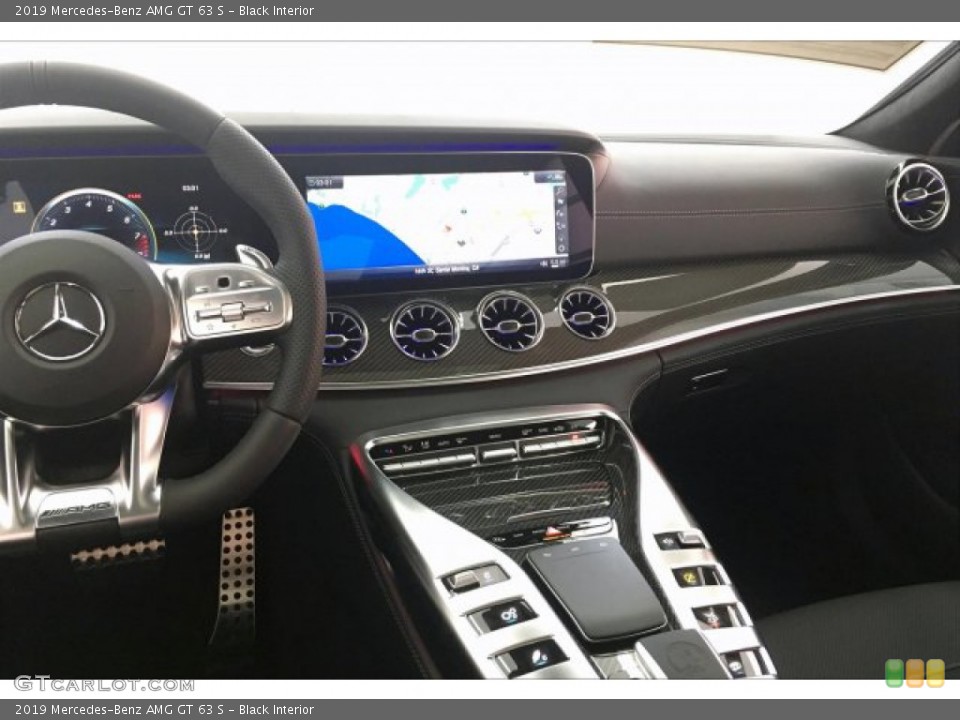 Black Interior Dashboard for the 2019 Mercedes-Benz AMG GT 63 S #134167191