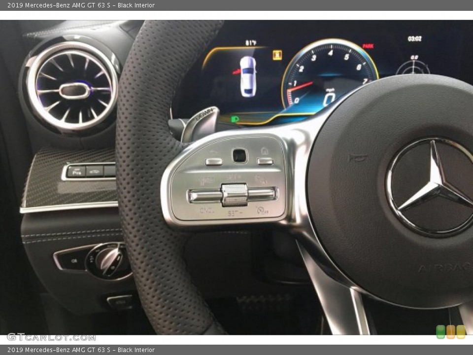 Black Interior Steering Wheel for the 2019 Mercedes-Benz AMG GT 63 S #134167338