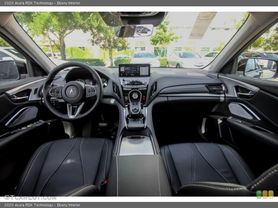 Ebony Interior Front Seat for the 2020 Acura RDX Technology #134189521