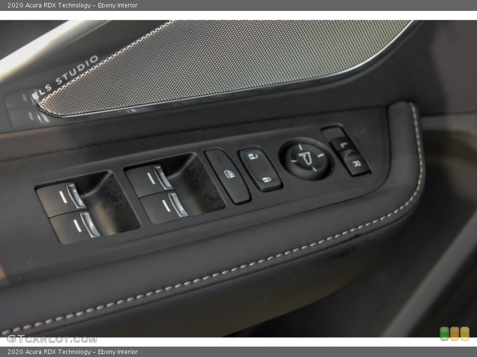 Ebony Interior Controls for the 2020 Acura RDX Technology #134189612