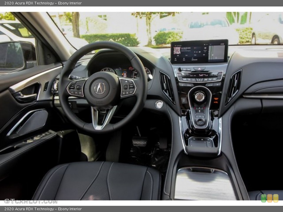 Ebony Interior Dashboard for the 2020 Acura RDX Technology #134189965