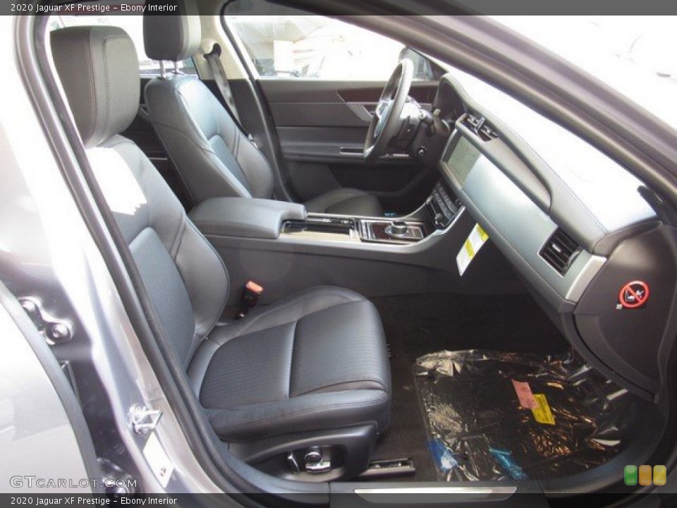 Ebony Interior Front Seat for the 2020 Jaguar XF Prestige #134207976