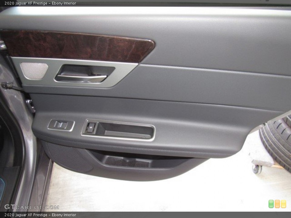 Ebony Interior Door Panel for the 2020 Jaguar XF Prestige #134208007