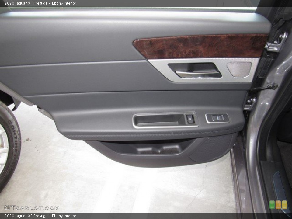 Ebony Interior Door Panel for the 2020 Jaguar XF Prestige #134208016