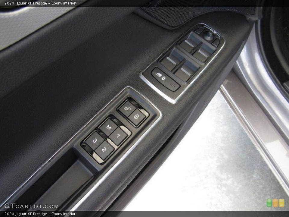 Ebony Interior Controls for the 2020 Jaguar XF Prestige #134208031