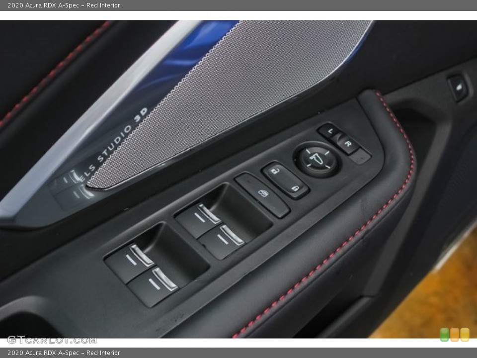 Red Interior Controls for the 2020 Acura RDX A-Spec #134208313
