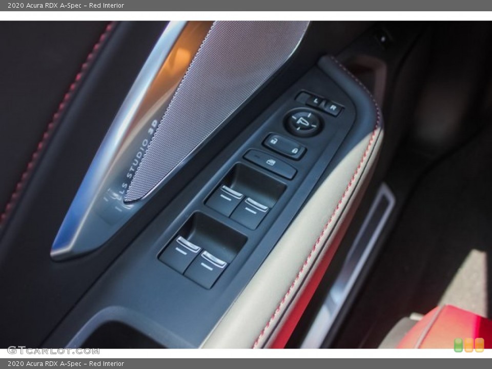 Red Interior Controls for the 2020 Acura RDX A-Spec #134208553