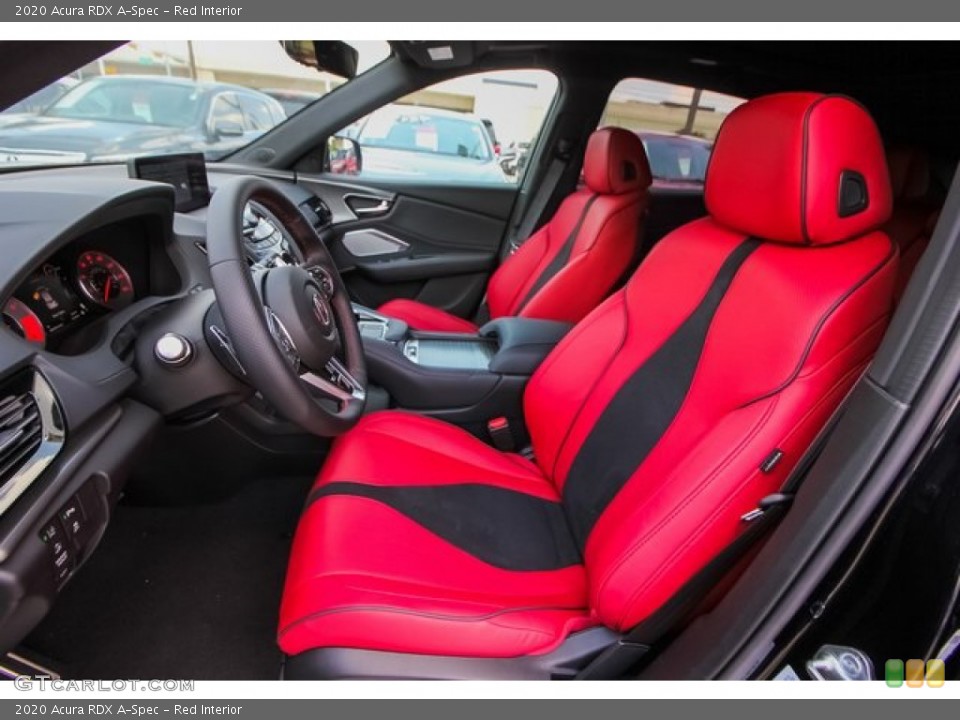 Red Interior Front Seat for the 2020 Acura RDX A-Spec #134208577