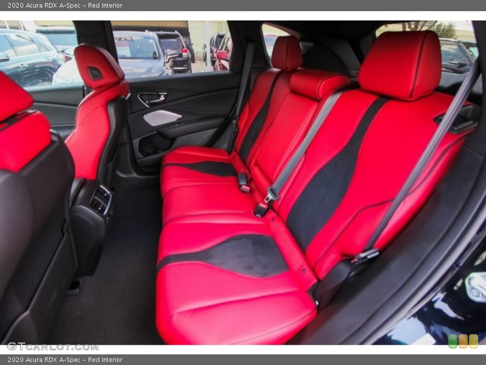 Red Interior Rear Seat for the 2020 Acura RDX A-Spec #134208586