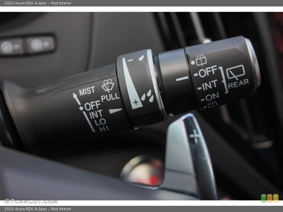 Red Interior Controls for the 2020 Acura RDX A-Spec #134208676