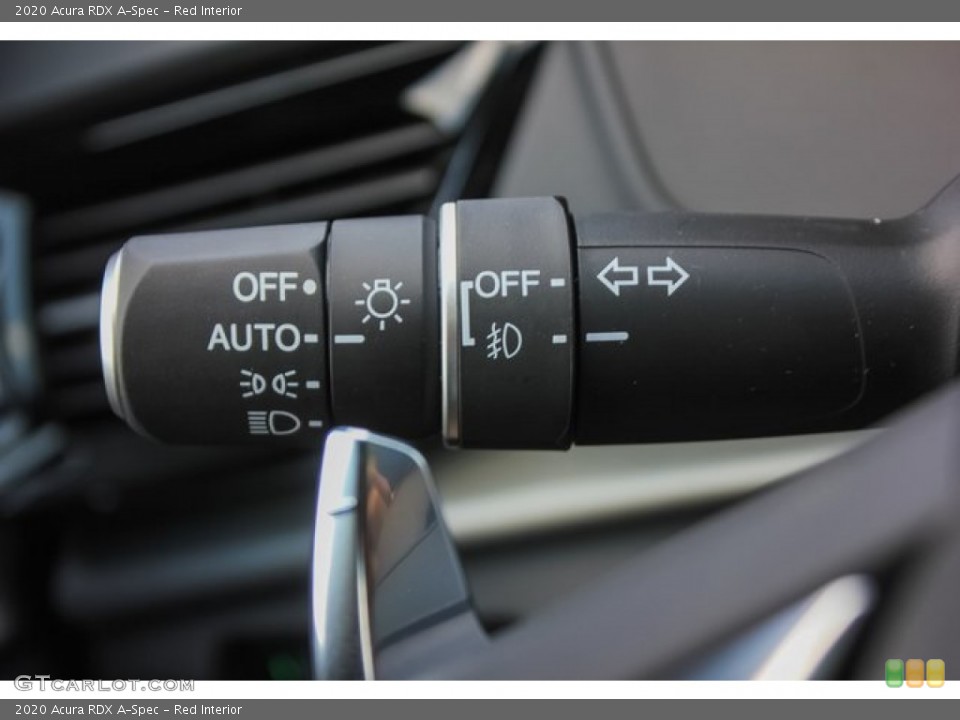 Red Interior Controls for the 2020 Acura RDX A-Spec #134208682
