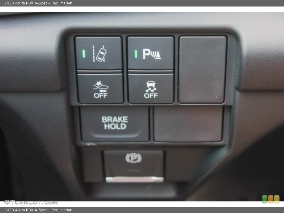 Red Interior Controls for the 2020 Acura RDX A-Spec #134208706