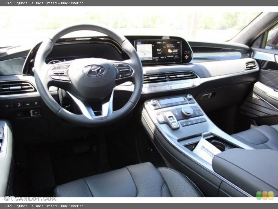 Black Interior Dashboard for the 2020 Hyundai Palisade Limited #134221032