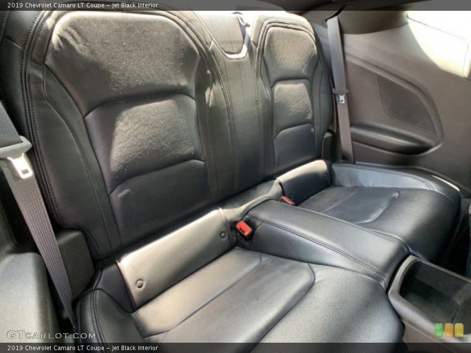 Jet Black Interior Rear Seat for the 2019 Chevrolet Camaro LT Coupe #134228715