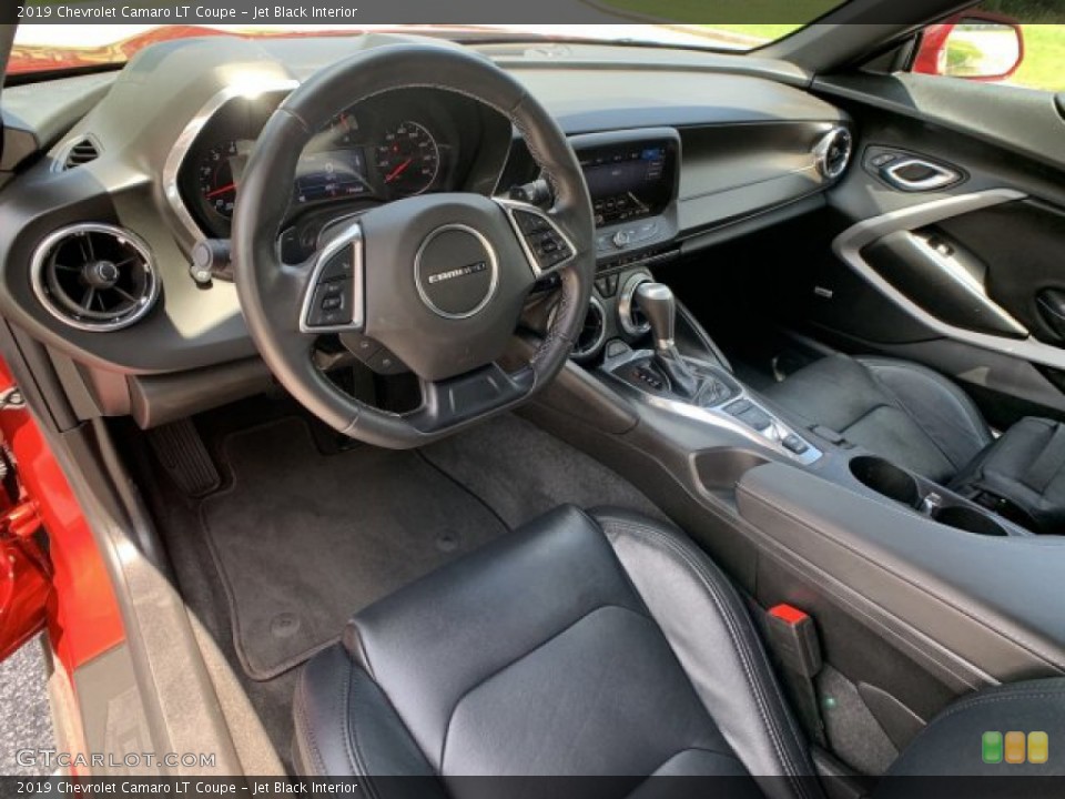 Jet Black Interior Photo for the 2019 Chevrolet Camaro LT Coupe #134228727