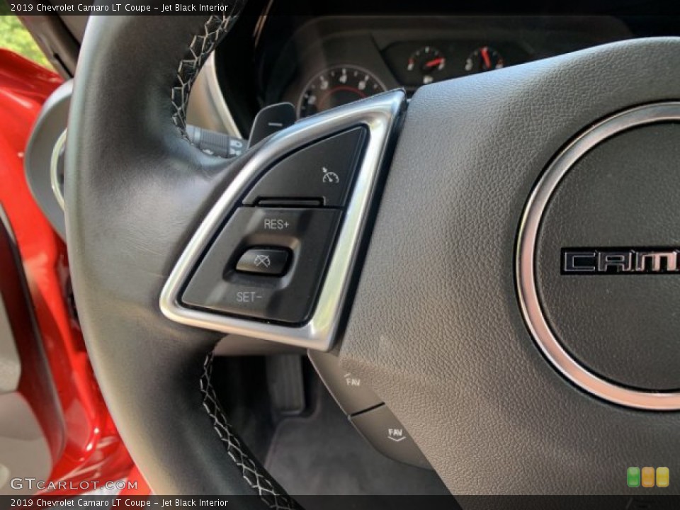Jet Black Interior Steering Wheel for the 2019 Chevrolet Camaro LT Coupe #134228733