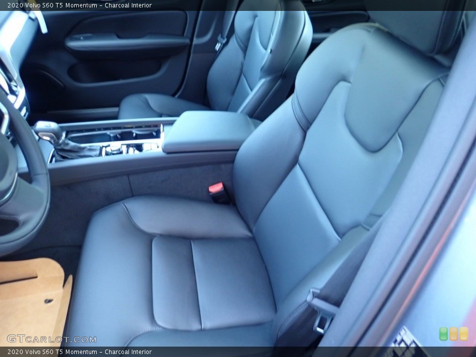 Charcoal Interior Front Seat for the 2020 Volvo S60 T5 Momentum #134239368