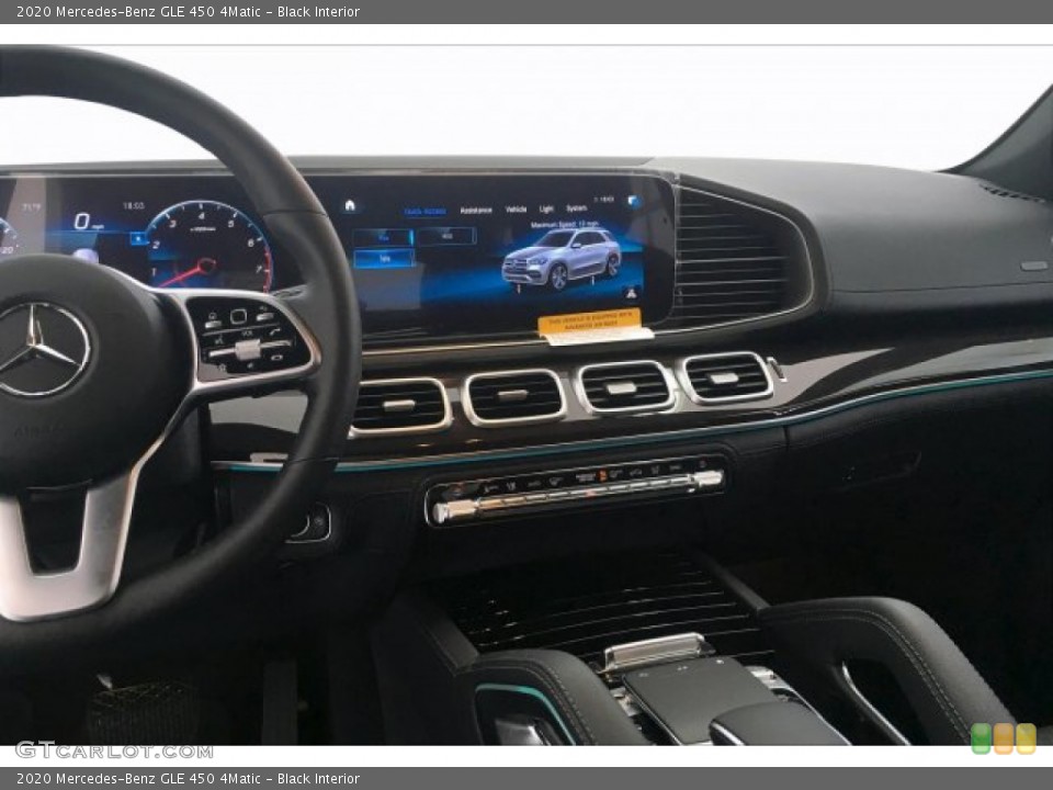 Black Interior Dashboard for the 2020 Mercedes-Benz GLE 450 4Matic #134243052