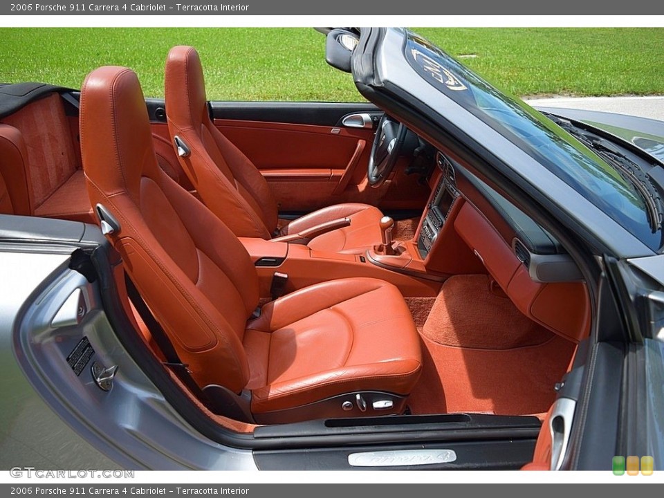 Terracotta Interior Front Seat for the 2006 Porsche 911 Carrera 4 Cabriolet #134250793