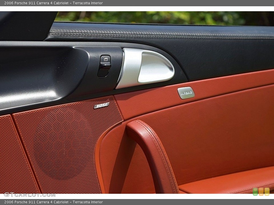 Terracotta Interior Controls for the 2006 Porsche 911 Carrera 4 Cabriolet #134251165