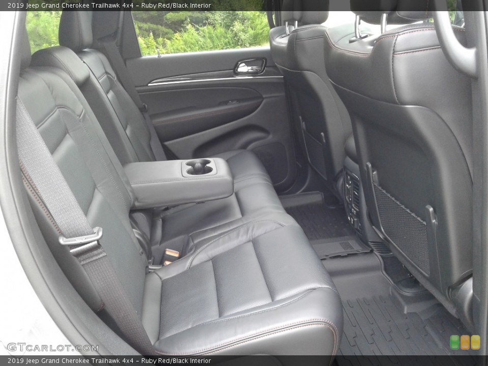 Ruby Red/Black Interior Rear Seat for the 2019 Jeep Grand Cherokee Trailhawk 4x4 #134255836