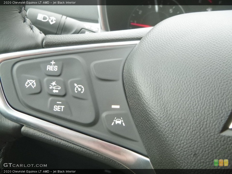 Jet Black Interior Steering Wheel for the 2020 Chevrolet Equinox LT AWD #134257912
