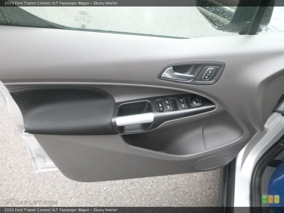 Ebony Interior Door Panel for the 2020 Ford Transit Connect XLT Passenger Wagon #134258863