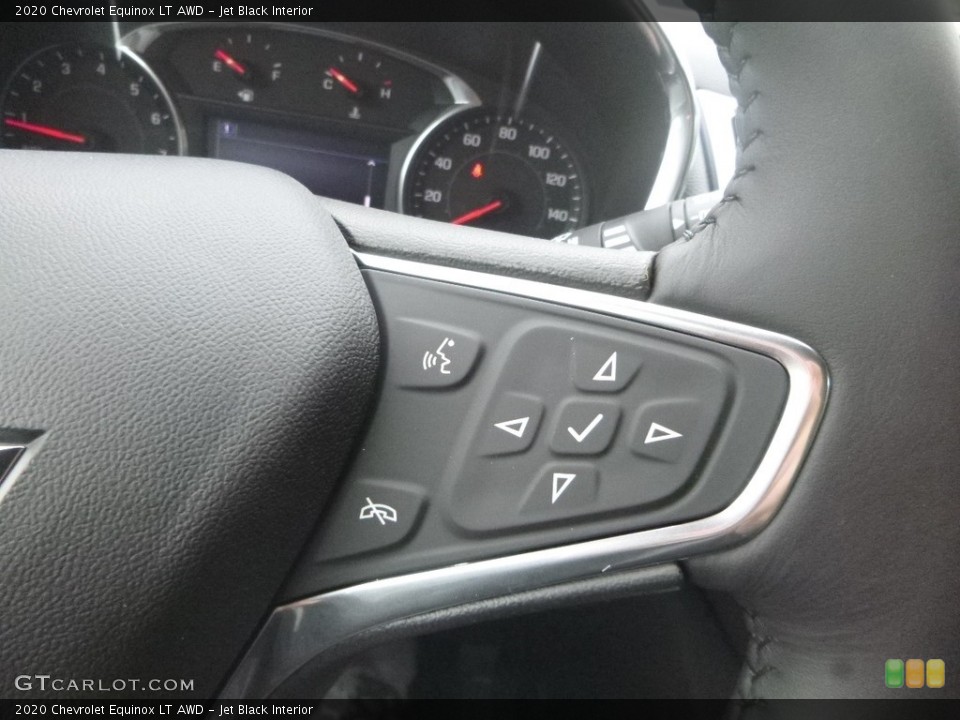 Jet Black Interior Steering Wheel for the 2020 Chevrolet Equinox LT AWD #134258944