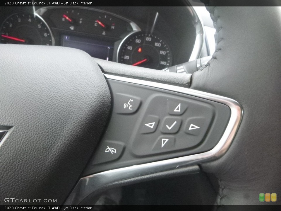 Jet Black Interior Steering Wheel for the 2020 Chevrolet Equinox LT AWD #134258944