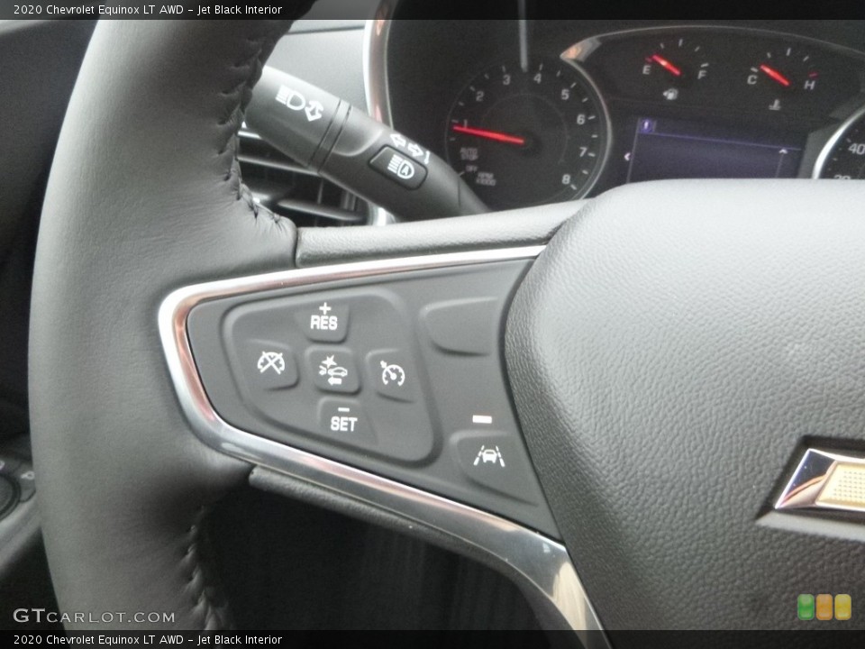 Jet Black Interior Steering Wheel for the 2020 Chevrolet Equinox LT AWD #134258970