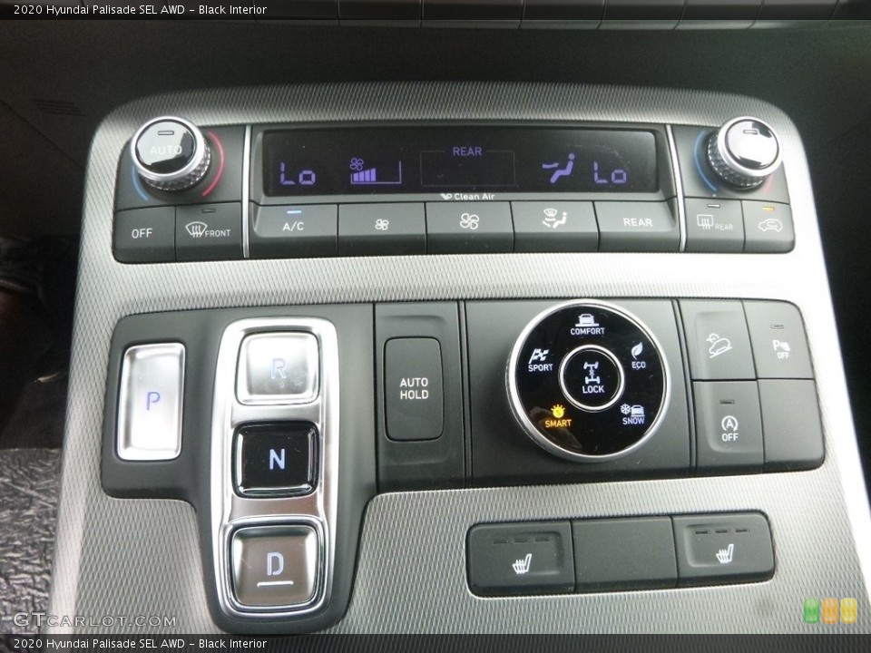 Black Interior Controls for the 2020 Hyundai Palisade SEL AWD #134260501