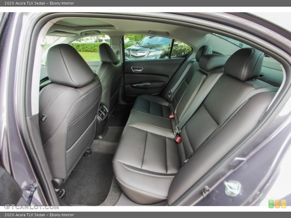 Ebony Interior Rear Seat for the 2020 Acura TLX Sedan #134263648
