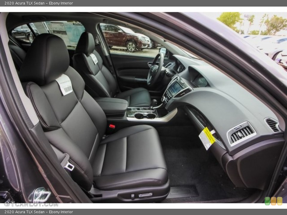 Ebony Interior Front Seat for the 2020 Acura TLX Sedan #134263696